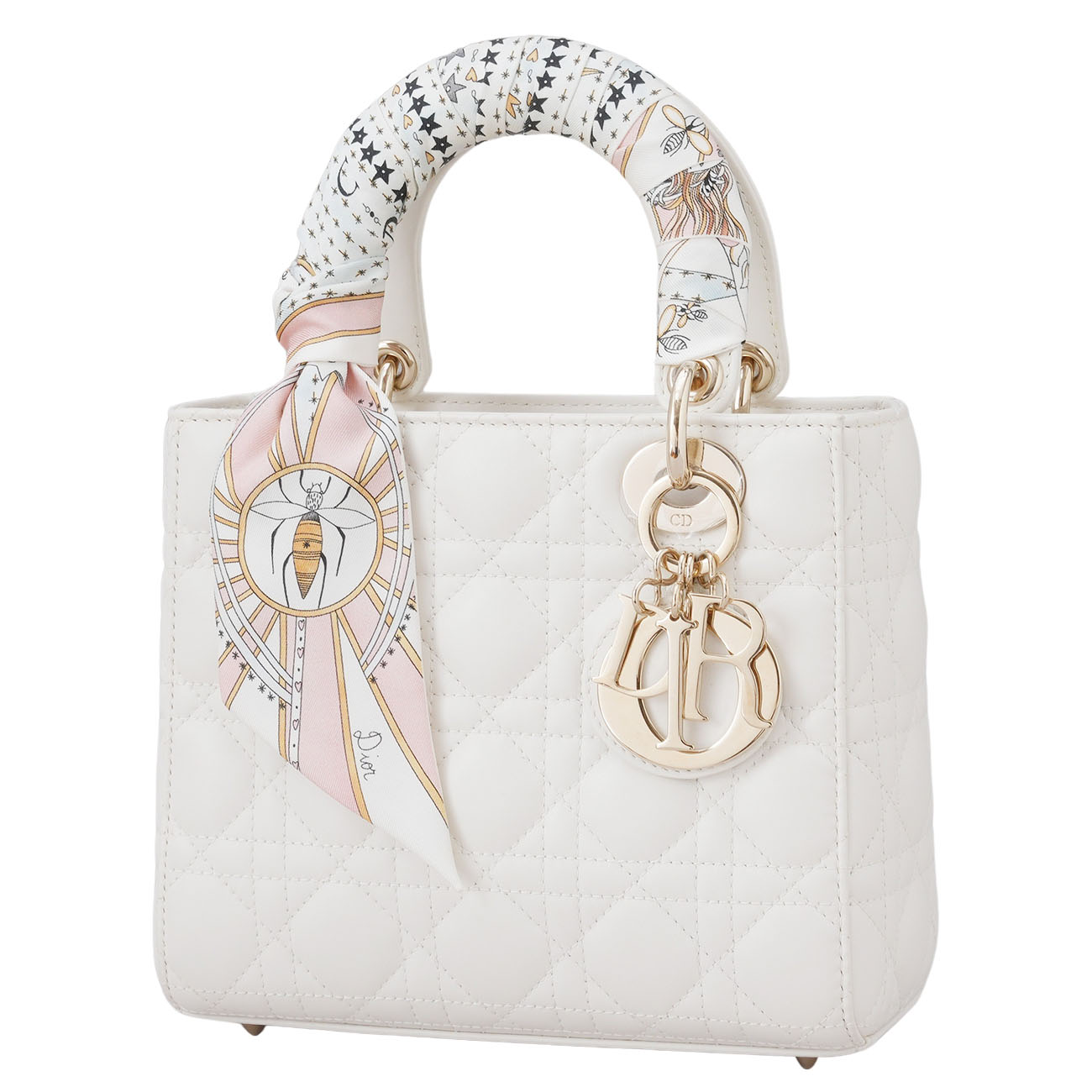 CHRISTIAN DIOR(USED)디올 레이디디올 스몰 & 트윌리